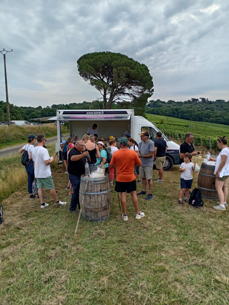 Randonnée vigneronne Cave du Tursan Geaune