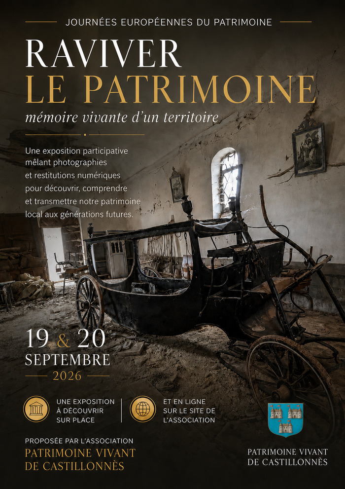 Raviver le patrimoine : mémoire vivante d’un territoire L'escale de la Bastide Castillonnès