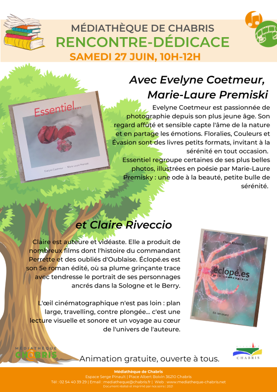 Rencontre-dédicace Chabris