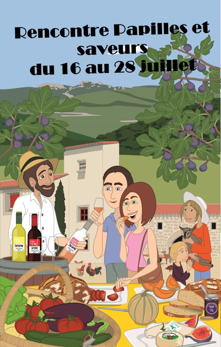Rencontre Papilles et saveurs  Saint-Martin-de-Londres