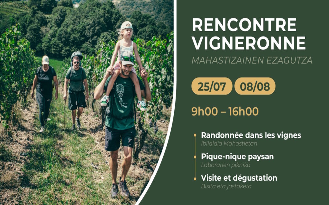 Rencontre vigneronne Saint-Étienne-de-Baïgorry