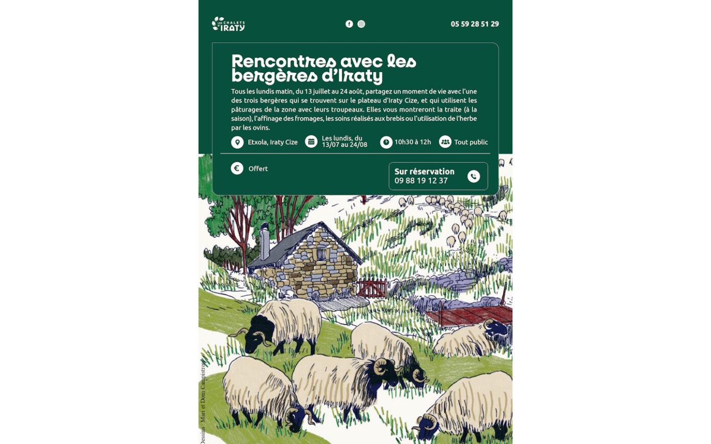 Rencontres avec les bergères d&rsquo;Iraty  Mendive