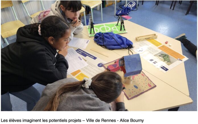 Rennes Budget participatif enfants Pommeraie