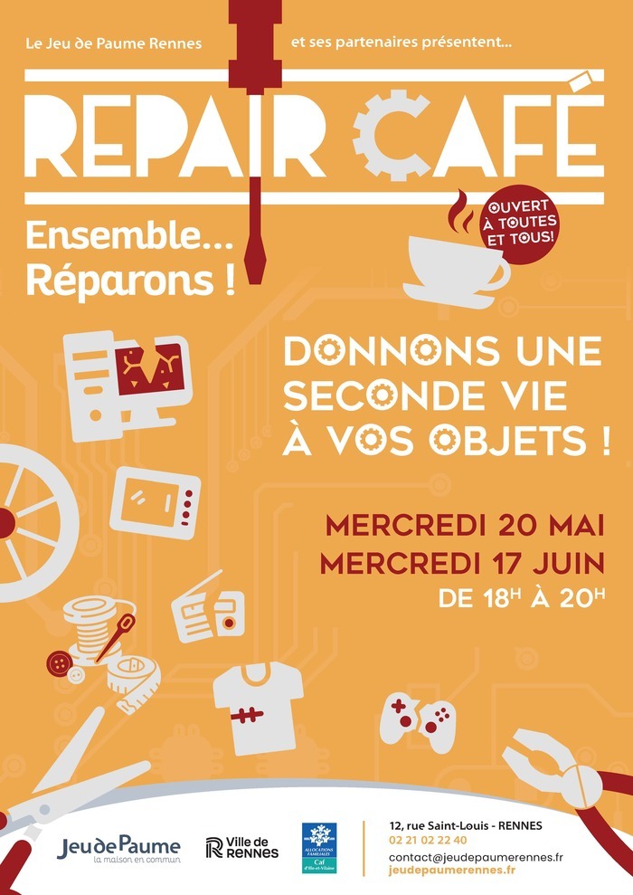 Repair Café Jeu de Paume Rennes