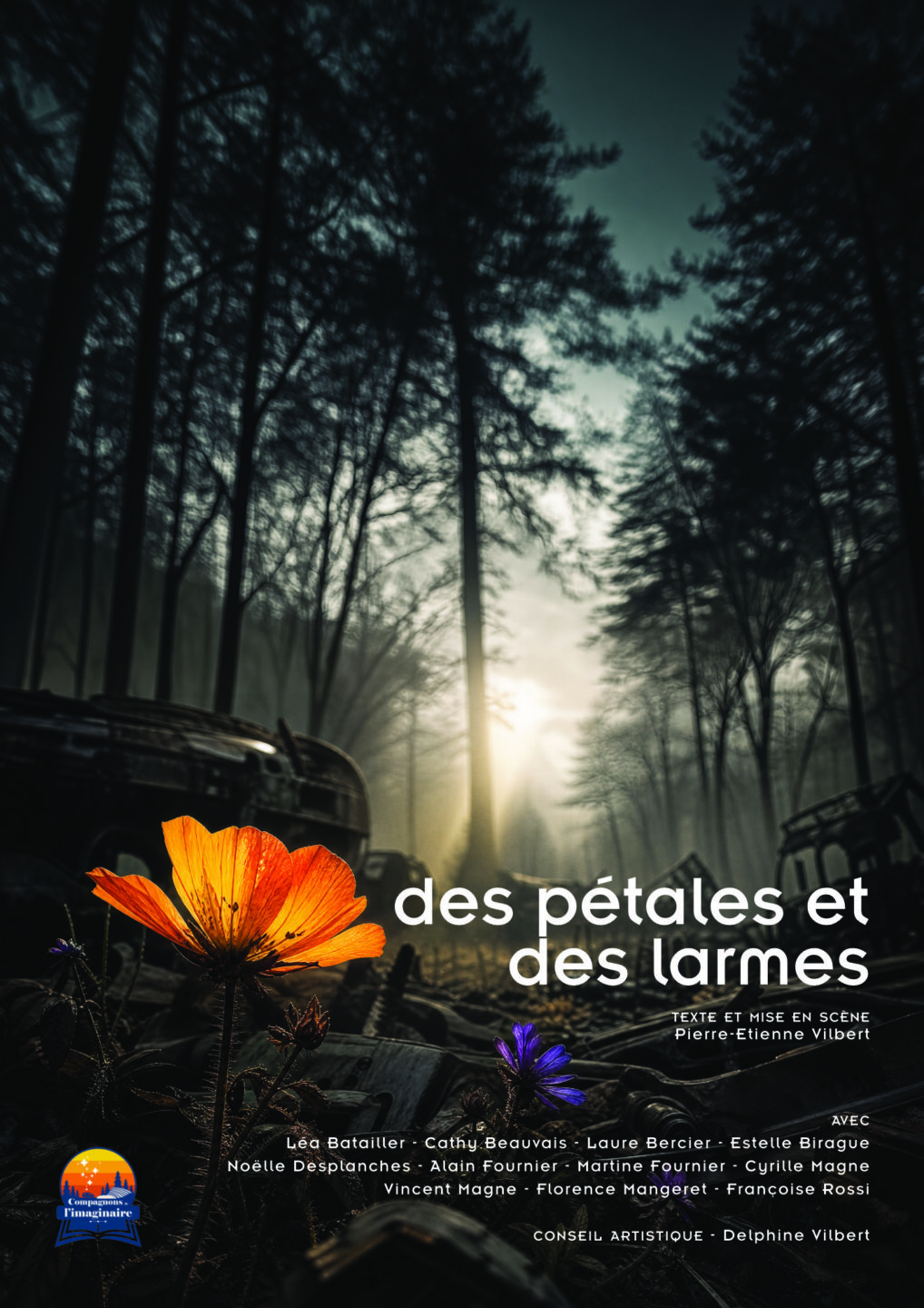 Représentation théâtrale Des pétales et des larmes  Tocane-Saint-Apre