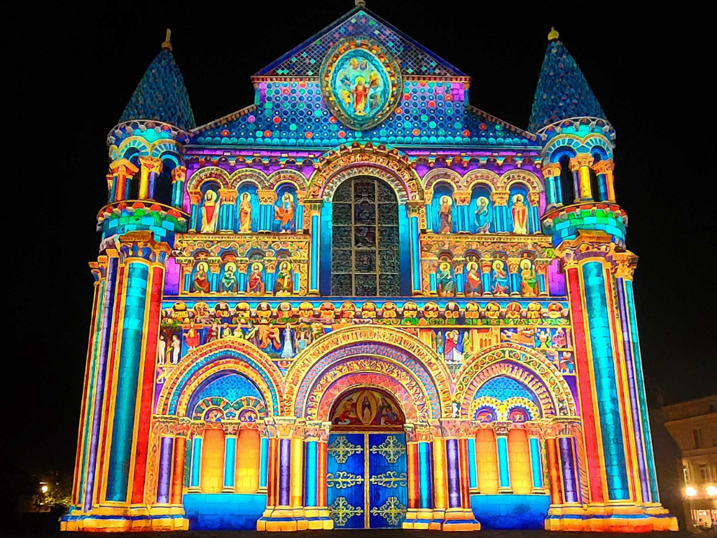 Révélation Son et lumière Notre-Dame-la-Grande Poitiers