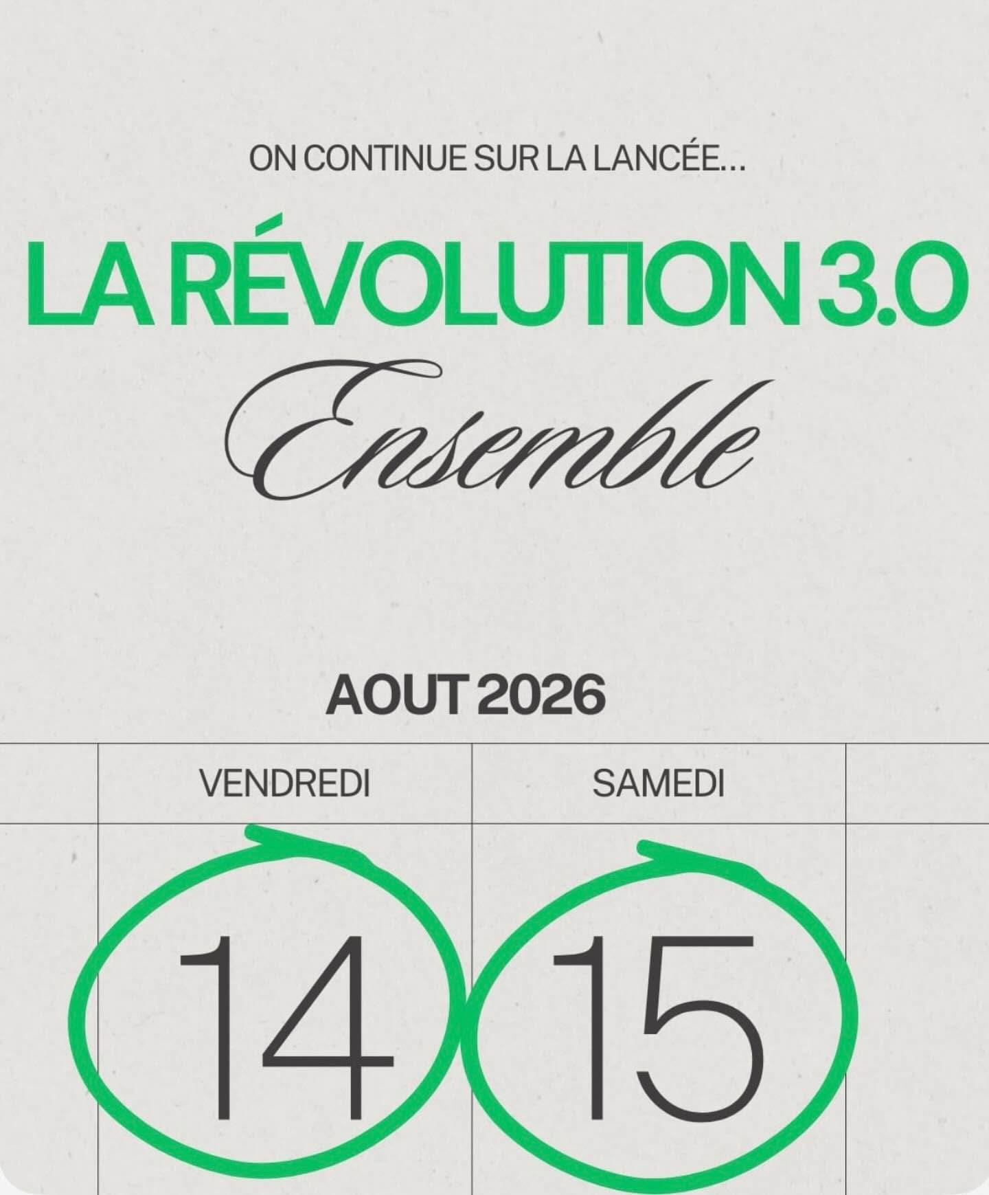 RÉVOLUTION CANOURGUAISE 3.0 La Canourgue 2026-08-14