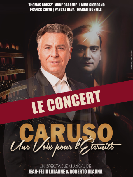 ROBERTO ALAGNA: CARUSO UNE VOIX POUR L’ÉTERNITÉ SALLE HORIZON Muret