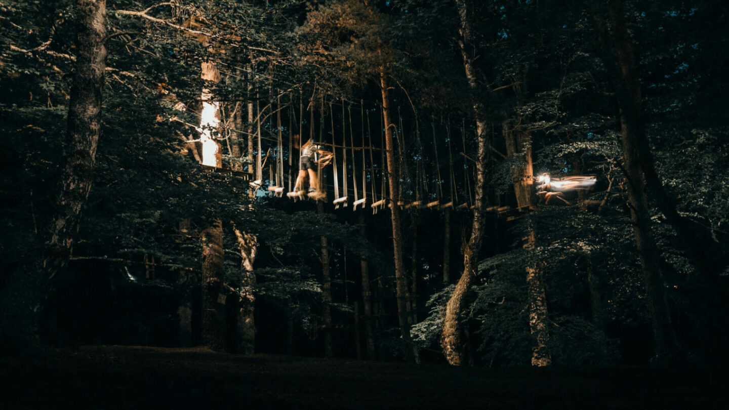 RONDIN PARC ACCROBRANCHE NOCTURNE Rocles