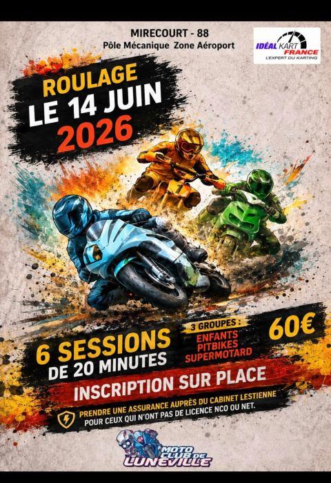 Roulage Piste de Karting Juvaincourt