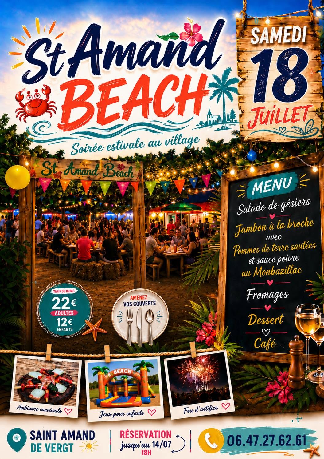 Saint-Amand Beach Saint-Amand-de-Vergt