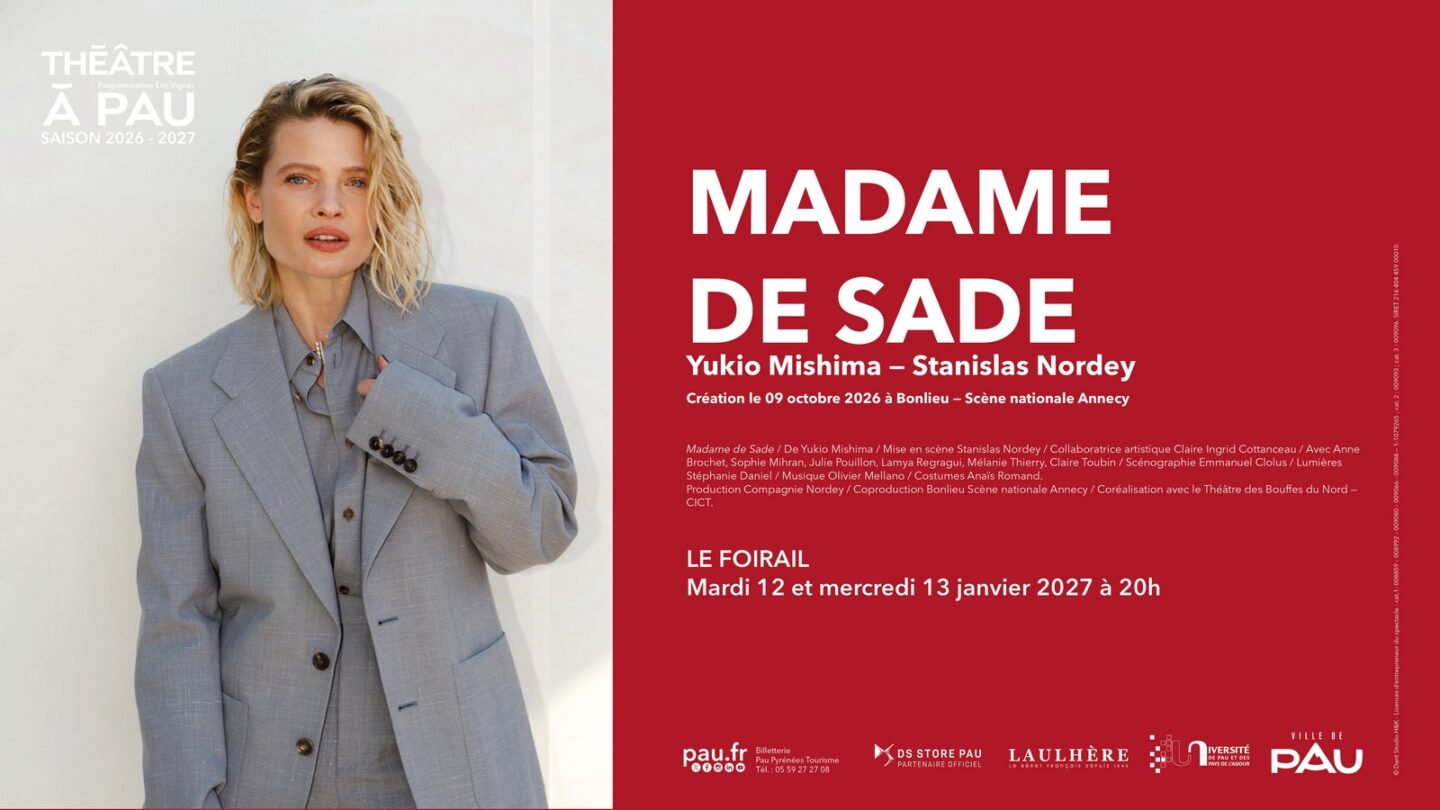 Saison Théâtre à Pau Madame de Sade 14 Place du Foirail Pau 2027-01-12