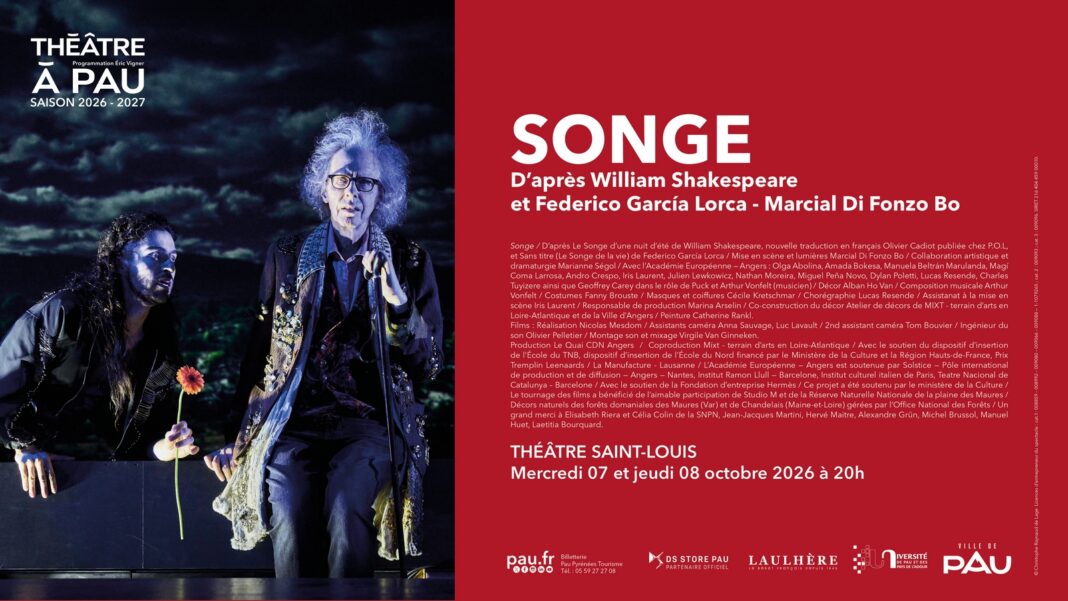 Saison Théâtre à Pau Songe Théâtre Saint-Louis Pau