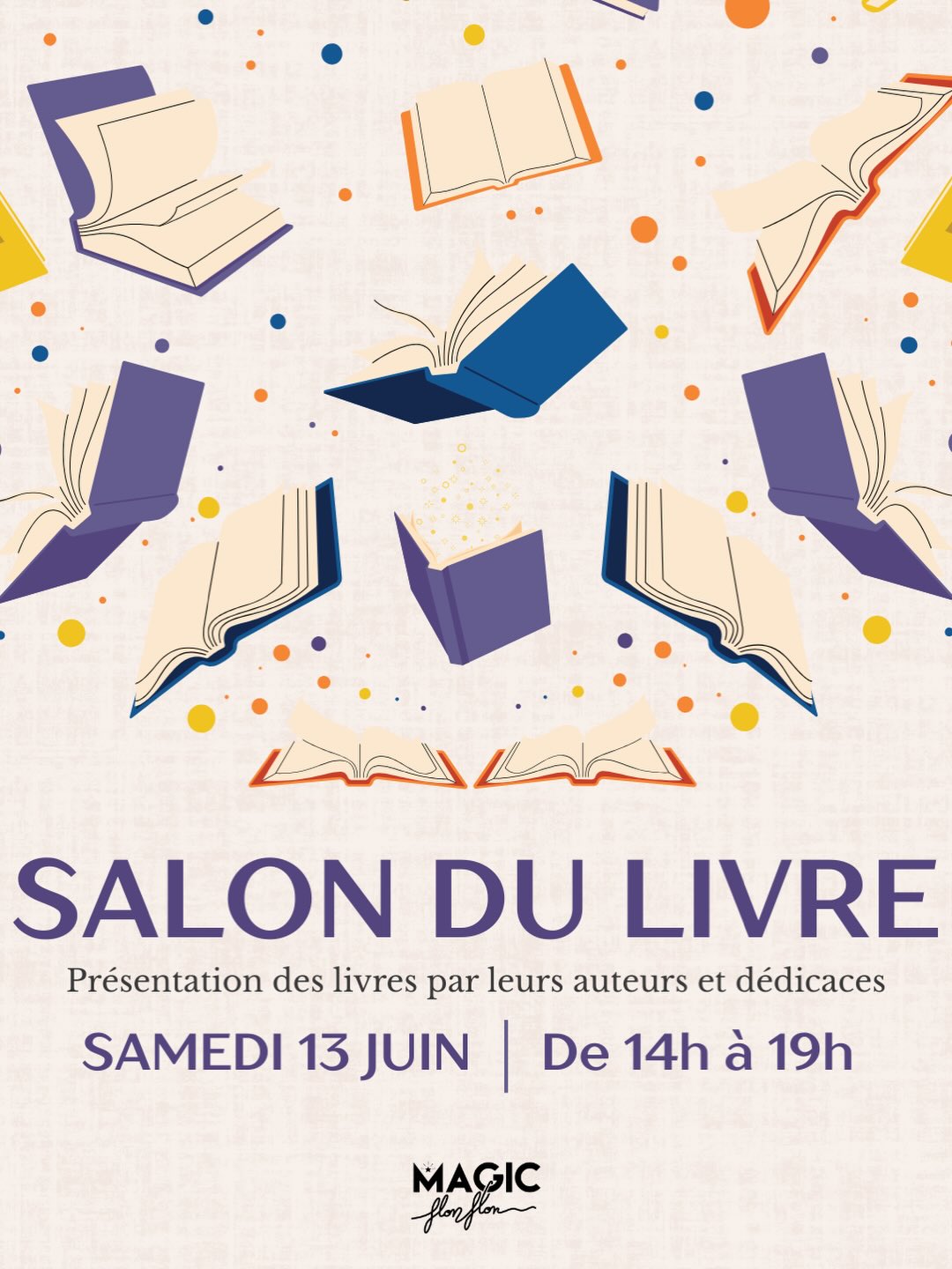 Salon du Livre au Magic Flonflon à Niort Niort