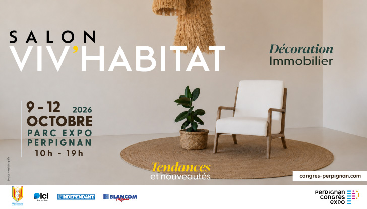 SALON VIV'HABITAT 2026 Avenue du Palais des Expositions Perpignan 2026-10-09
