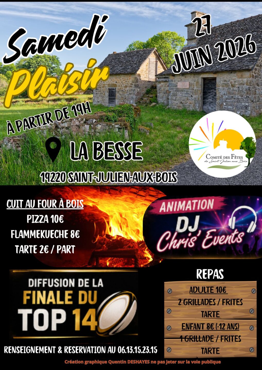 Samedi Plaisir à La Besse, Saint-Julien-aux-Bois Saint-Julien-aux-Bois