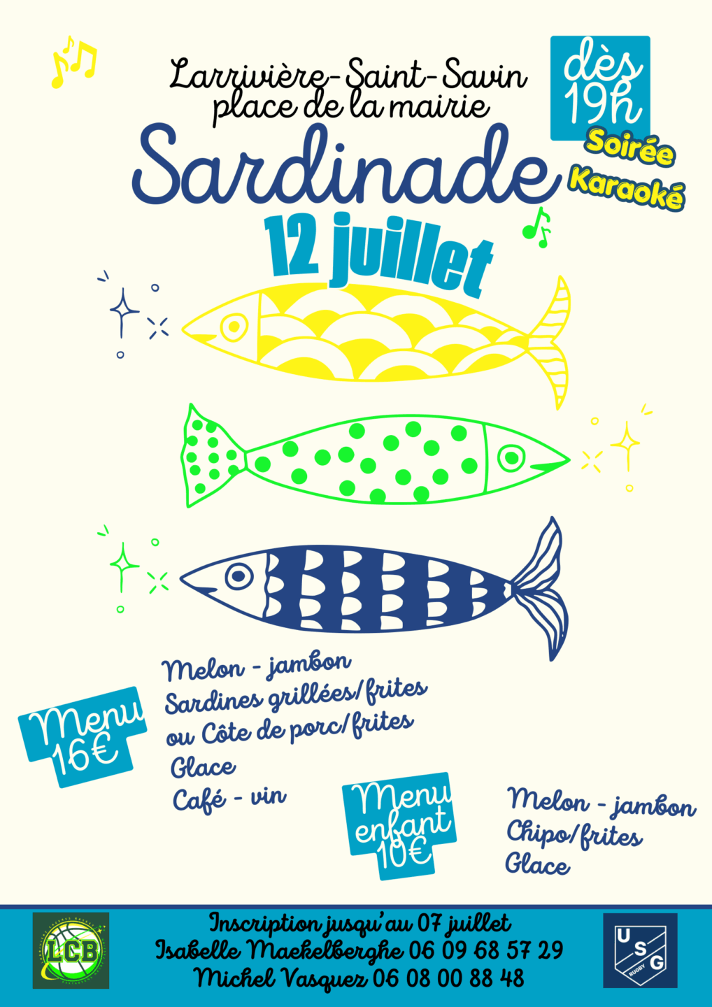 Sardinade Larrivière-Saint-Savin