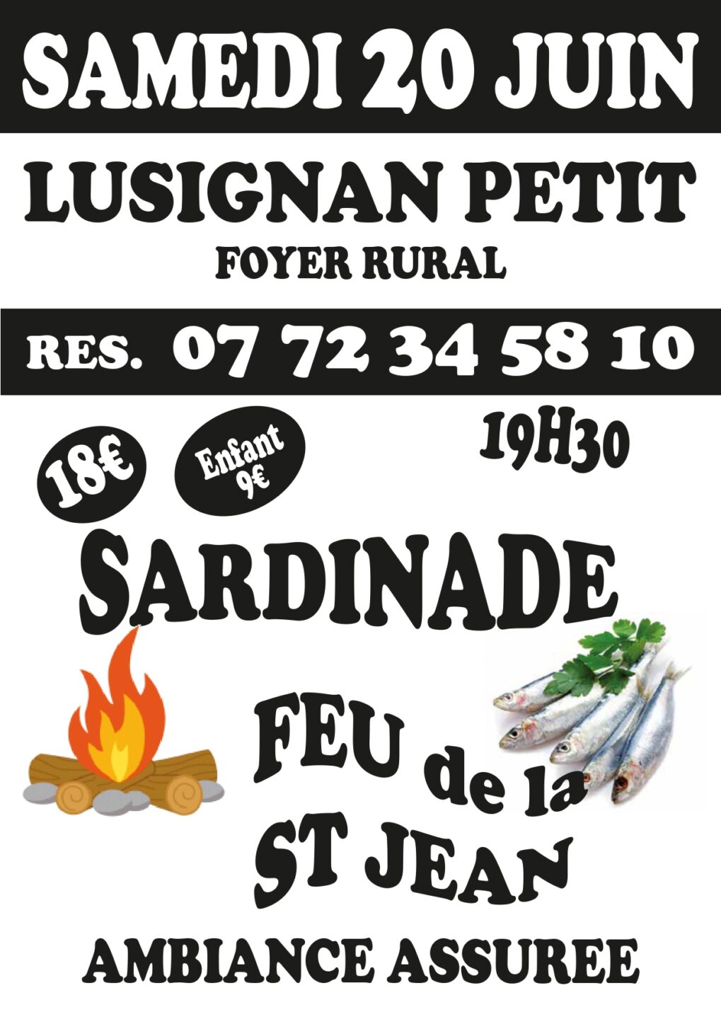Sardinade Lusignan-Petit