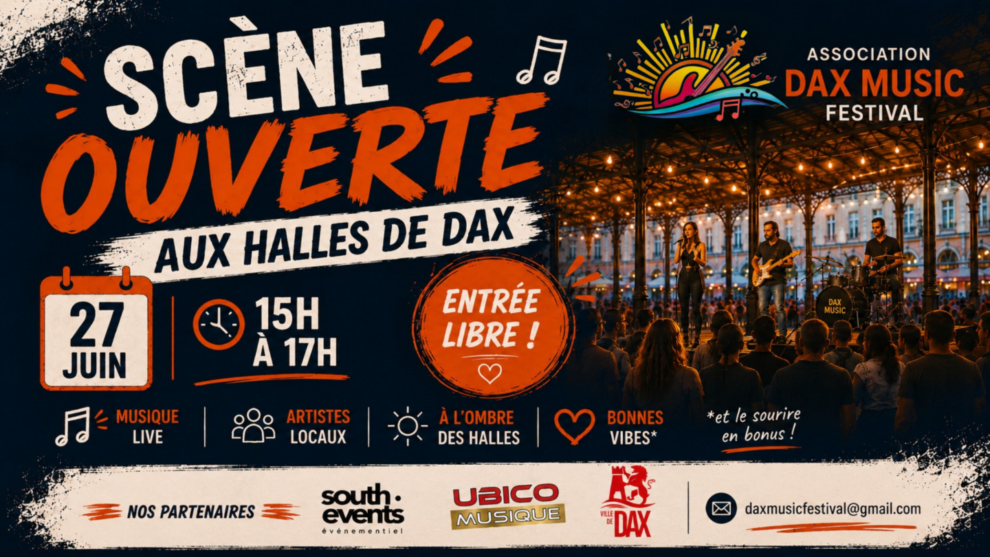Scènes ouvertes Halles de Dax Carreaux des Halles Dax