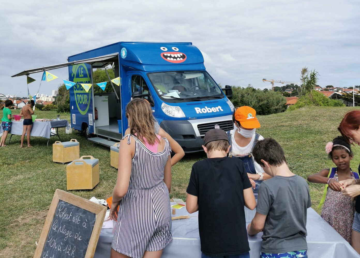 Science Tour Littoral entre terre et mer, Robert l&rsquo;Utilitaire  Anglet