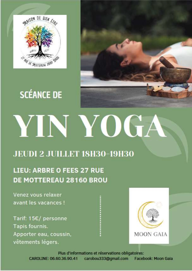 Séance de Yin Yoga  Brou