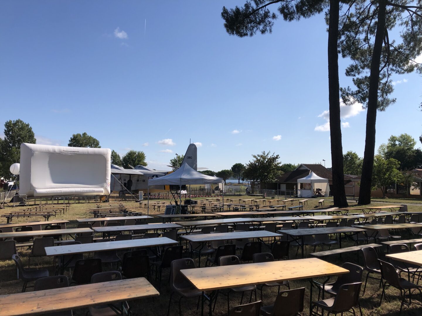 Séance gratuite de Cinéma en plein air au Musée de l'Hydraviation 332 Rue Louis Breguet Biscarrosse 2026-07-31