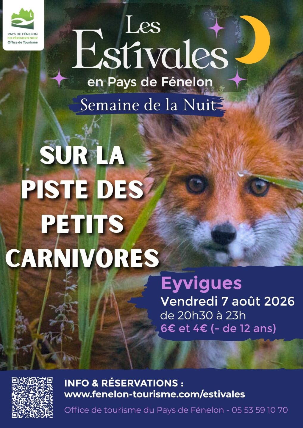 SEMAINE DE LA NUIT Sur la piste des petits carnivores à Salignac-Eyvigues Parking après l&rsquo;eglise Salignac-Eyvigues