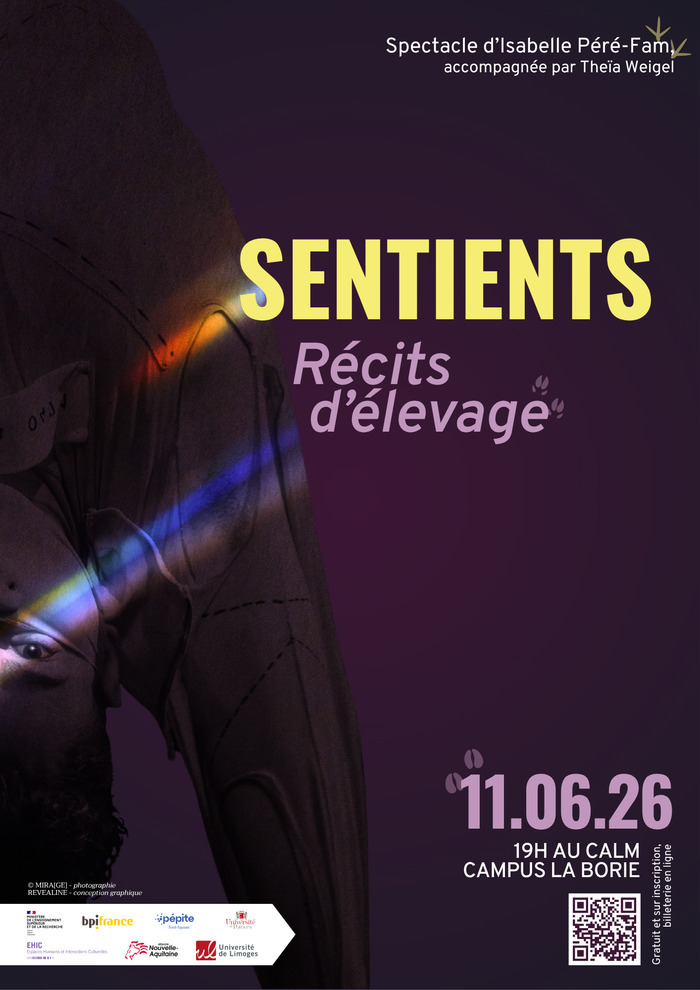 Sentients – Récits d’élevage, CALM, Limoges