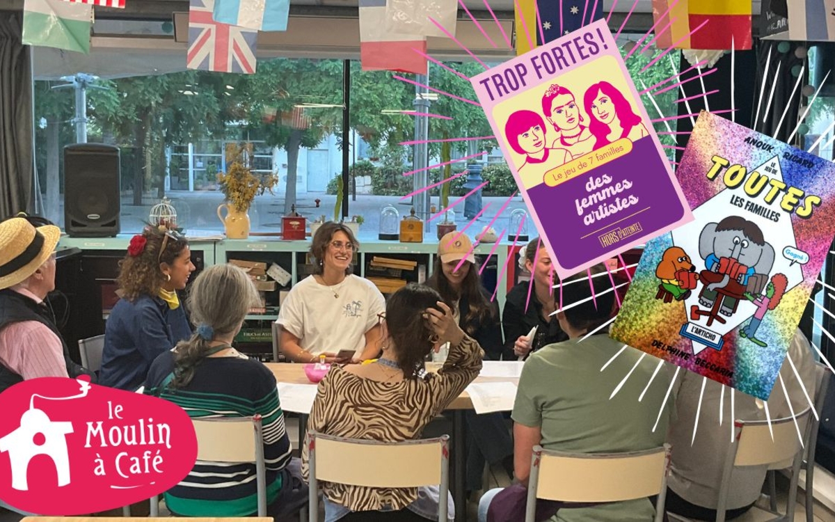 Session de jeux de société féministes Le Moulin à Café Paris