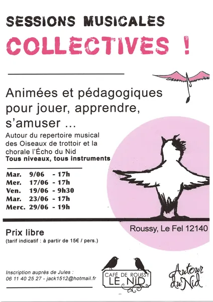 Sessions Musicales Collectives !  Le Fel
