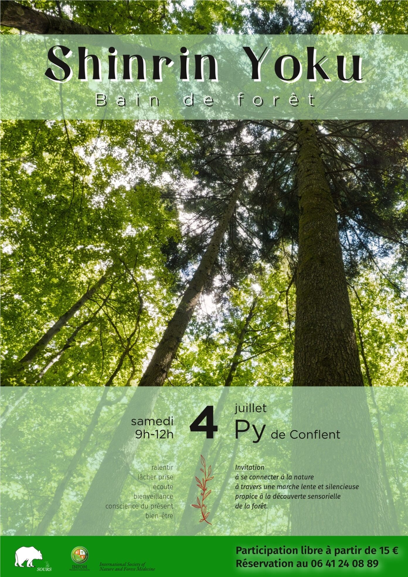 SHINRIN YOKU BAIN DE FORÊT A PY  Py