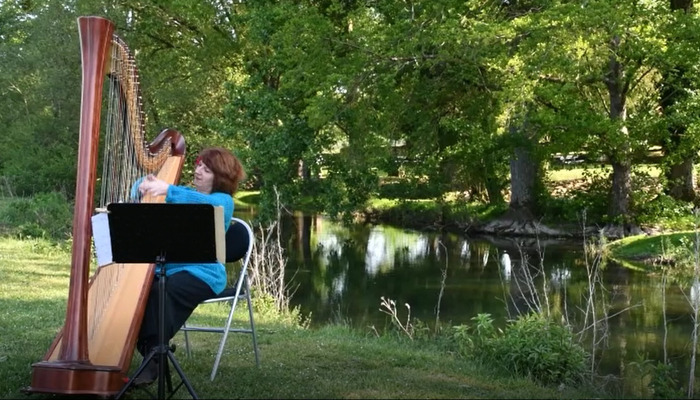 Sieste musicale à la Manu La Manu Jardin du Directeur Châtellerault
