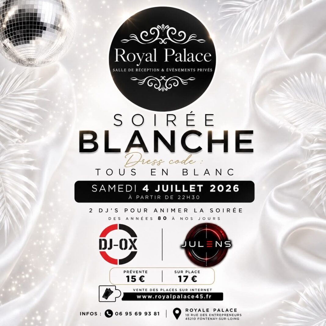 Soirée blanche  Fontenay-sur-Loing