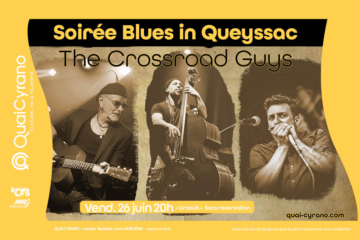 Soirée Blues Quai Cyrano Bergerac
