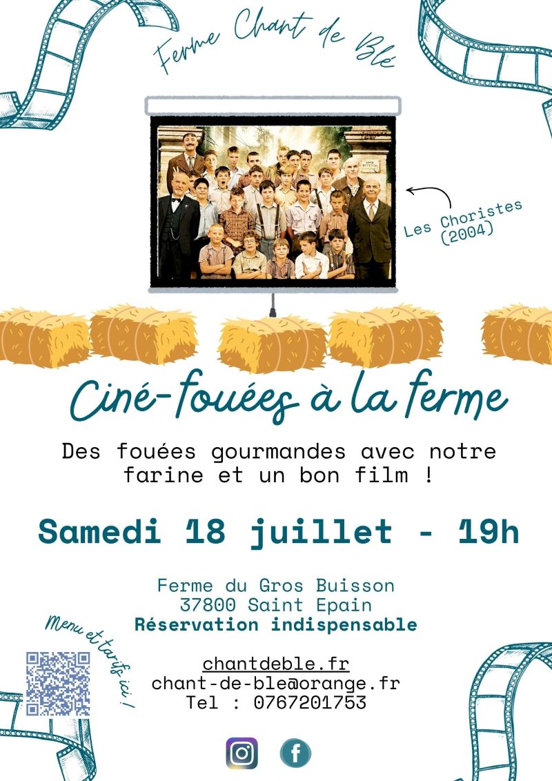 Soirée ciné-fouées Saint-Épain 2026-07-18