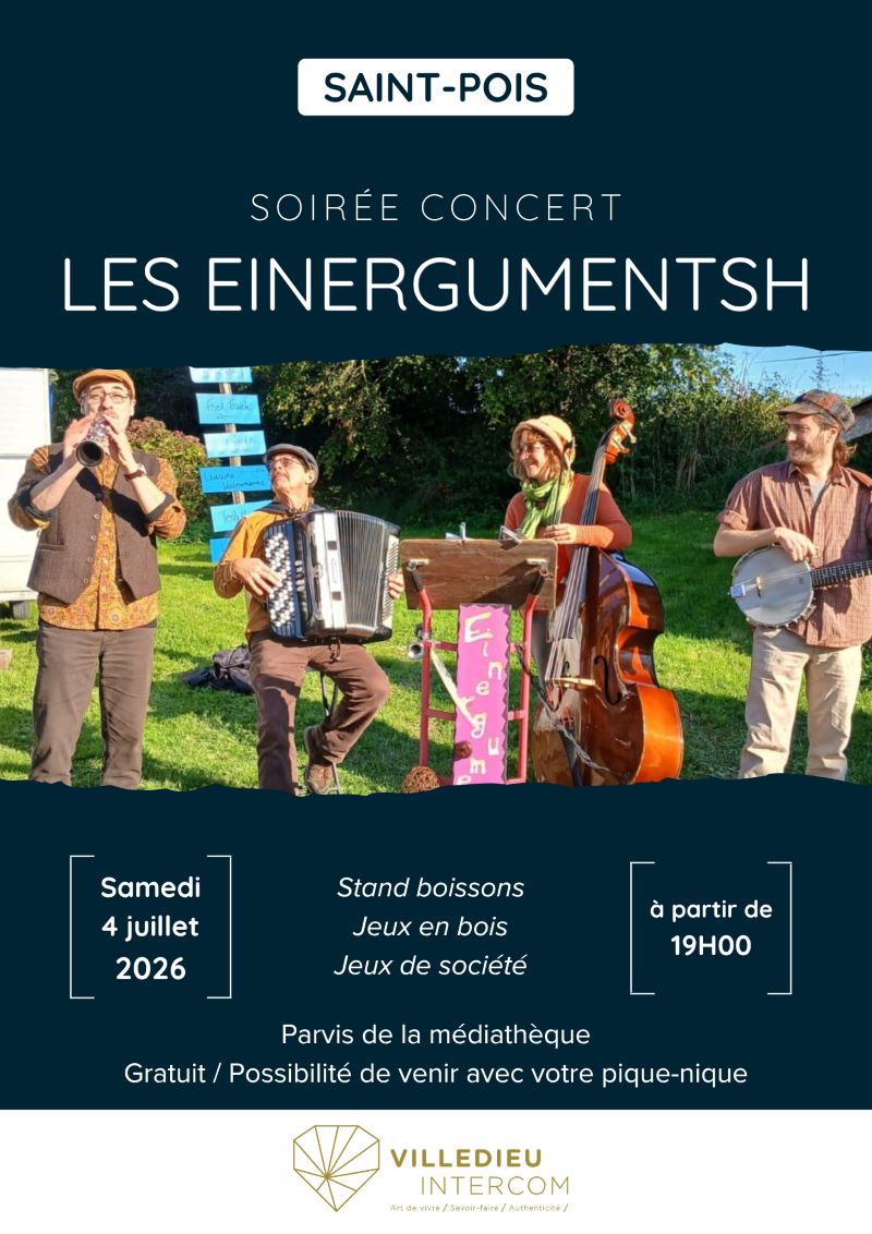 Soirée concert  Saint-Pois