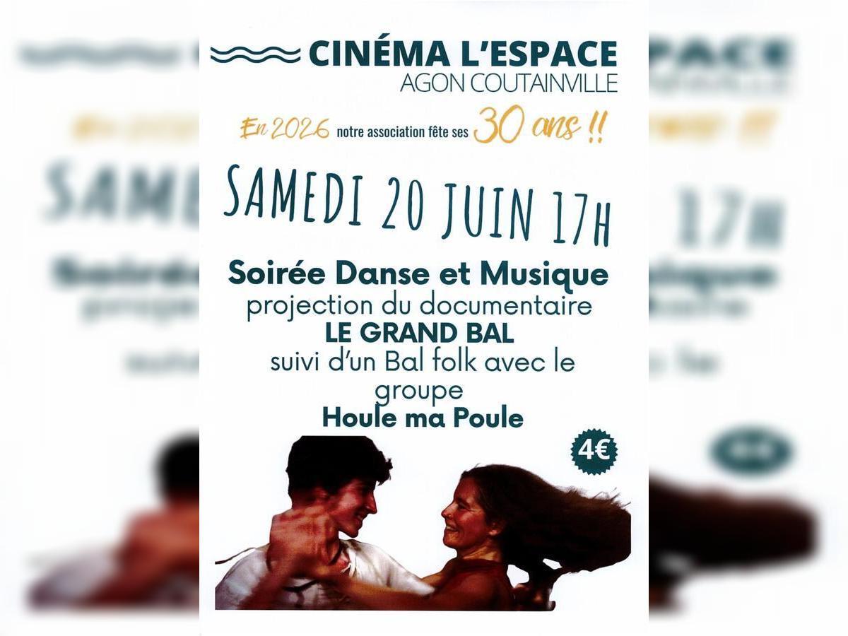 Soirée danse et musique Espace Culturel Agon-Coutainville