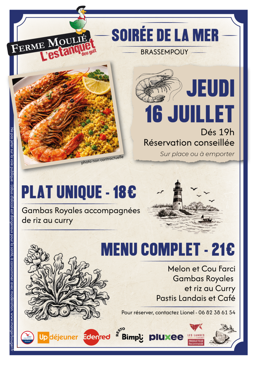 Soirée de la Mer  Brassempouy