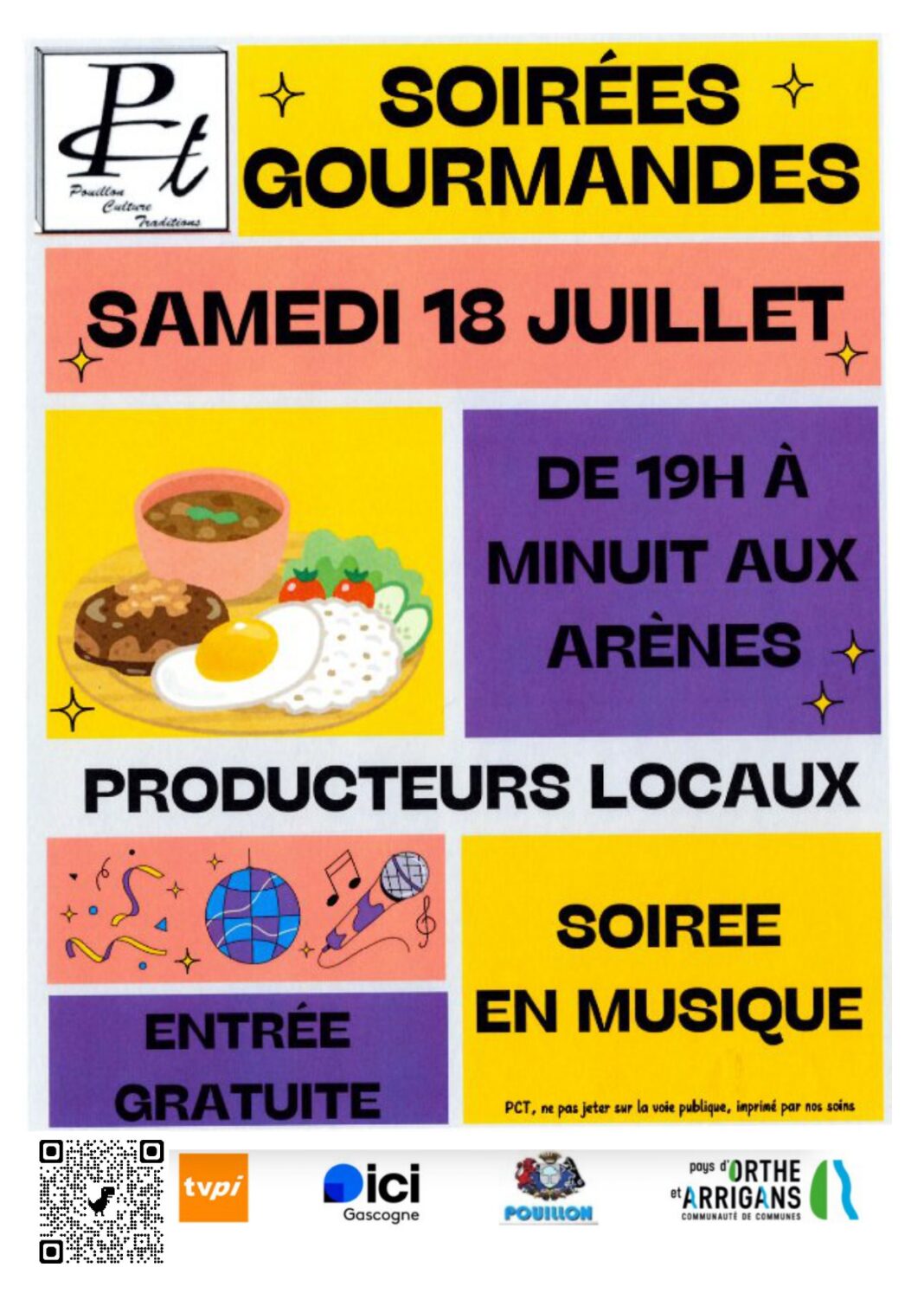 Soirée gourmande  Pouillon
