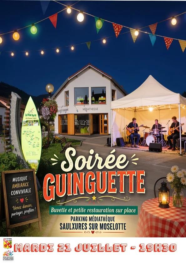 Soirée Guinguette  Saulxures-sur-Moselotte