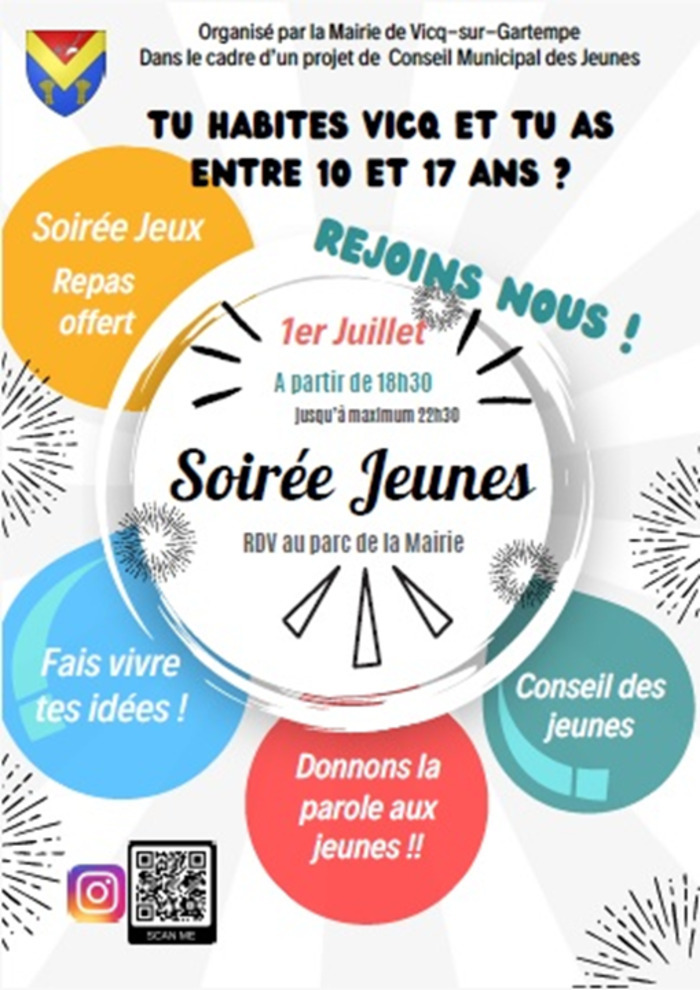 Soirée jeunes vicq sur gartempe Vicq-sur-Gartempe