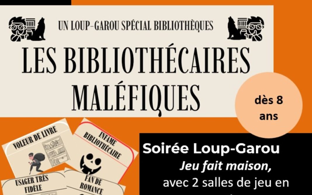 Soirée jeux Loup-Garou – bibliothèque Buffon Bibliothèque Buffon Paris
