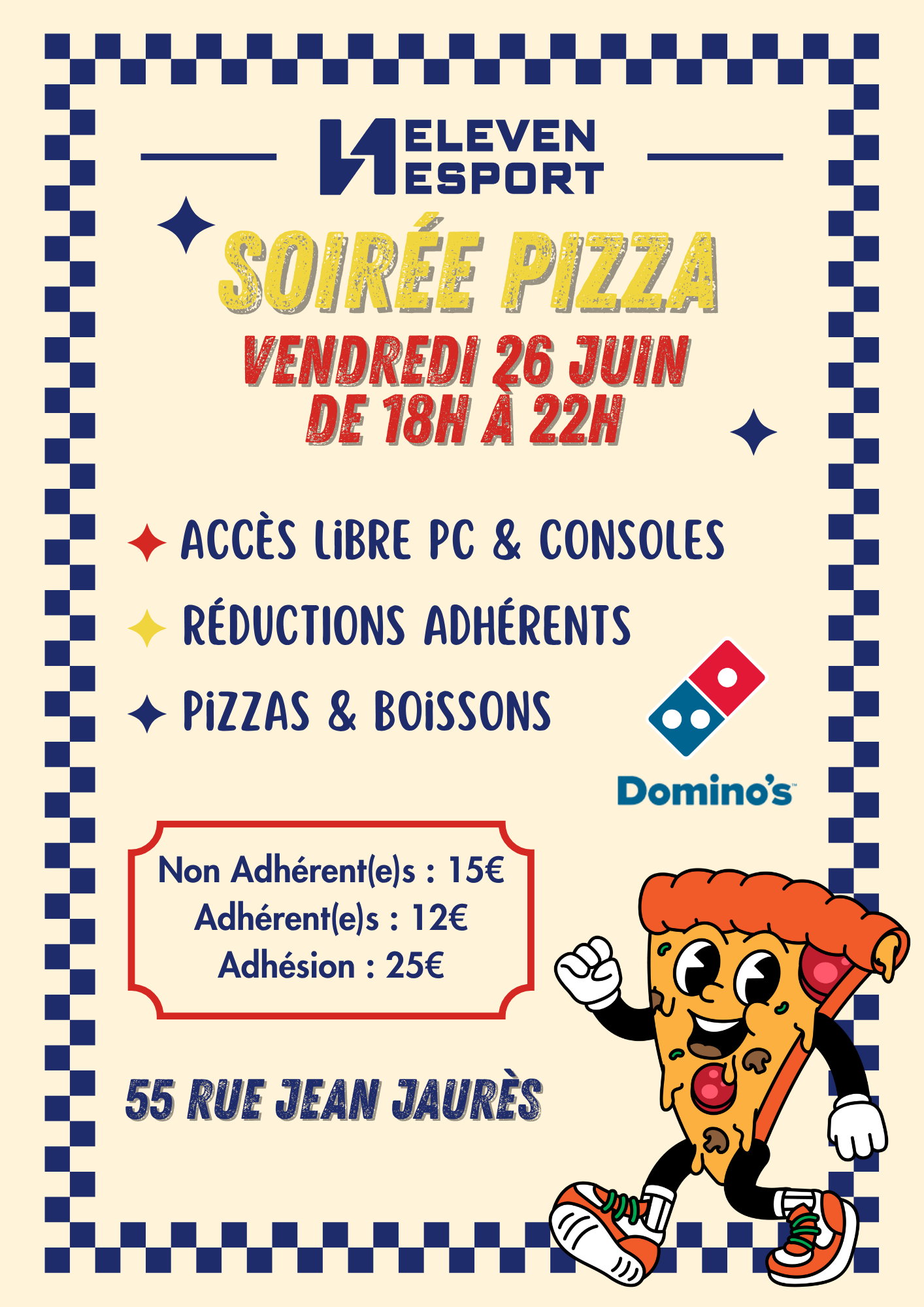 Soirée pizza et jeux vidéos Le 55, la guilde ludique Parthenay