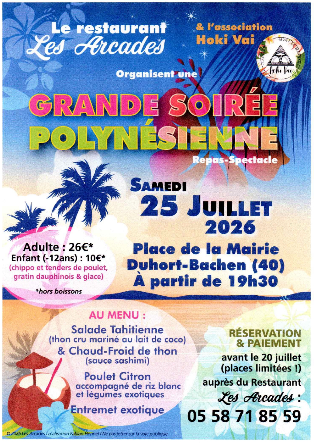 Soirée Polynésienne Duhort-Bachen