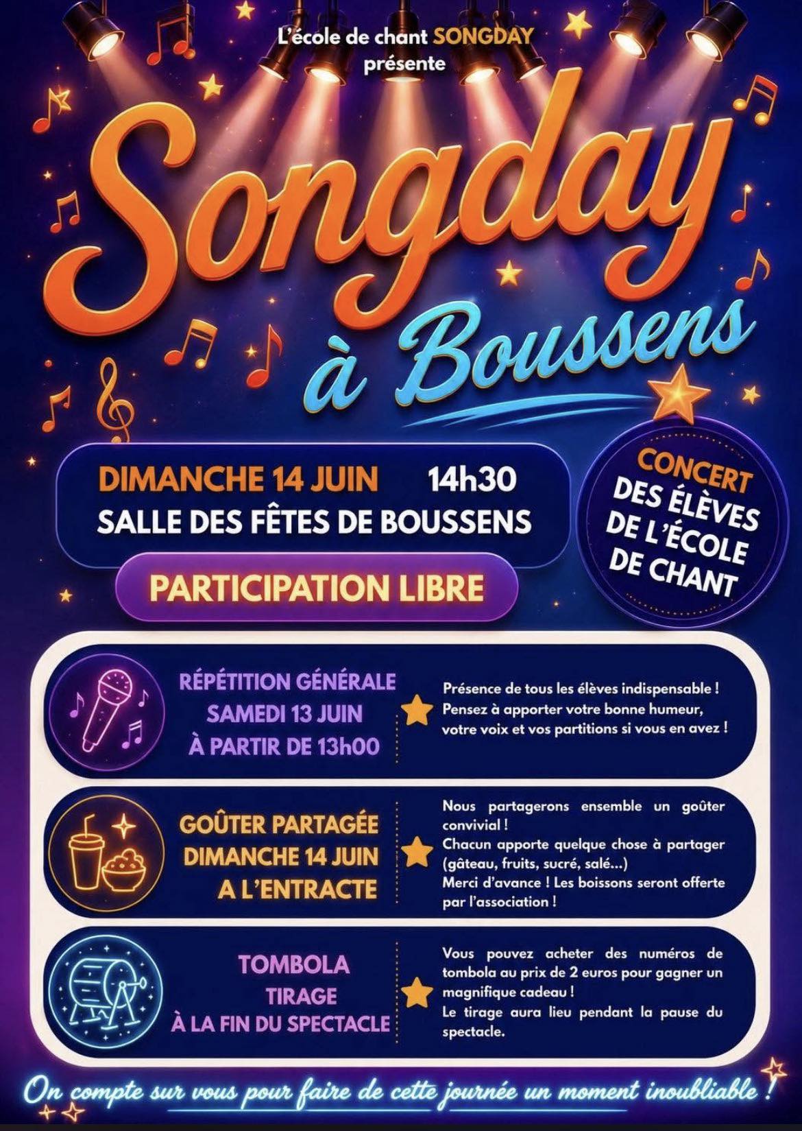 SONGDAY Boussens