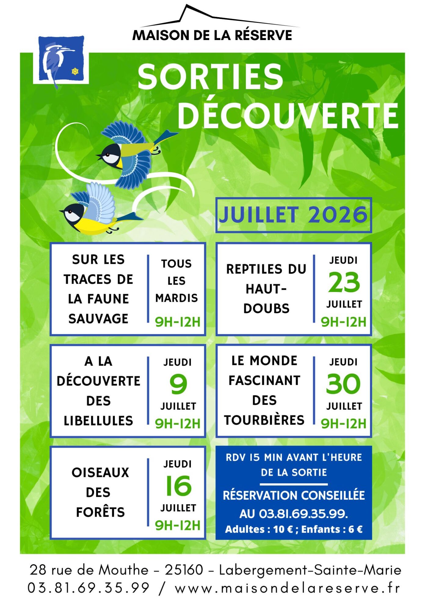 Sortie découverte Sur les traces de la faune sauvage  Labergement-Sainte-Marie