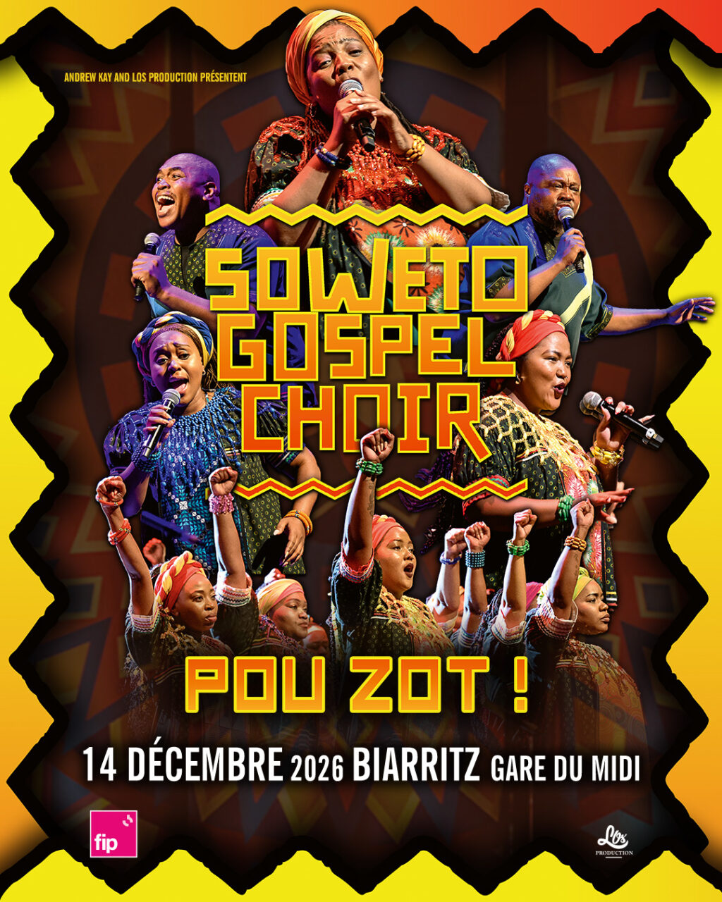 Soweto Gospel Choir Pou Zot! Gare du Midi Biarritz