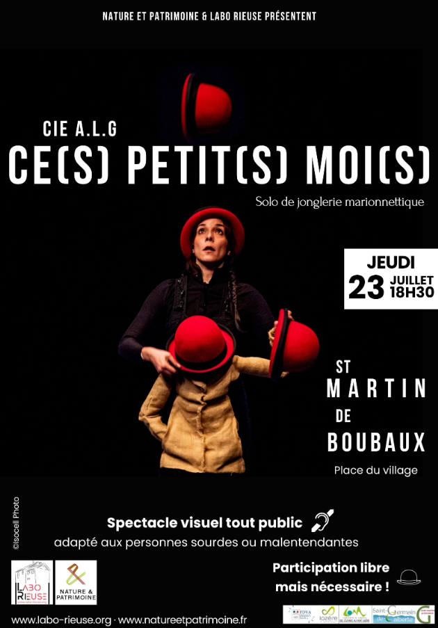 SPECTACLE CE(S) PETIT(S) MOI(S)  Saint-Martin-de-Boubaux