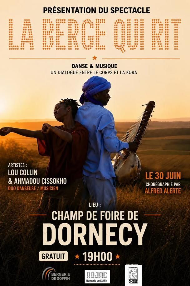 Spectacle danse et musique La berge qui rit  Dornecy