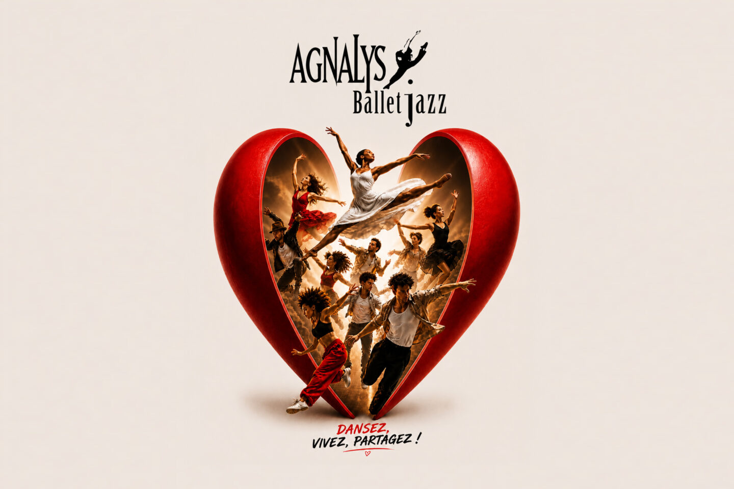 Spectacle Dansez, Vivez, Partagez par Agnalys Ballet Jazz Théâtre Quintaou Anglet